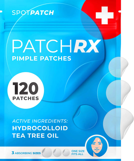 PatchRx Pimple Patches | Hydrocolloid Acne Treatment