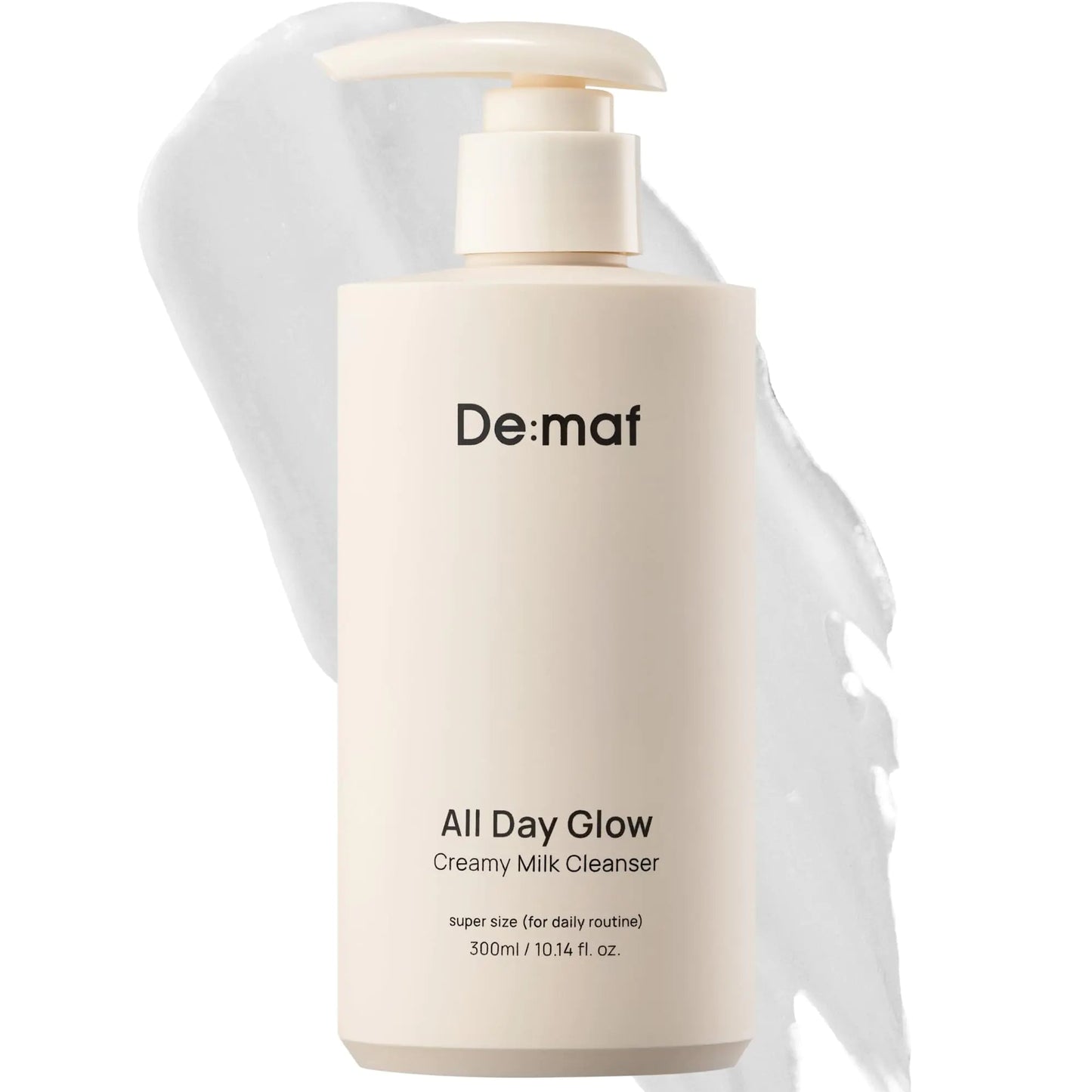 De:maf Glow Creamy Milk Cleanser with Hyaluronic Acid