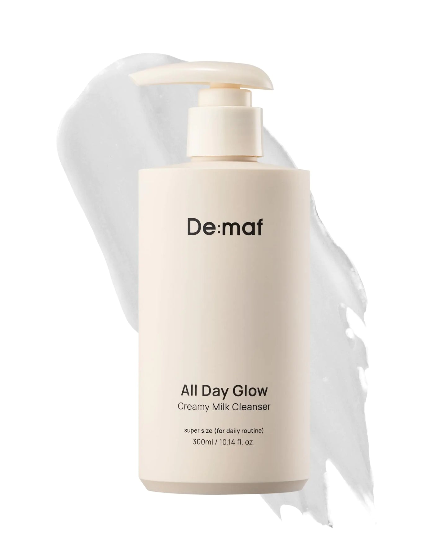 De:maf Glow Creamy Milk Cleanser with Hyaluronic Acid